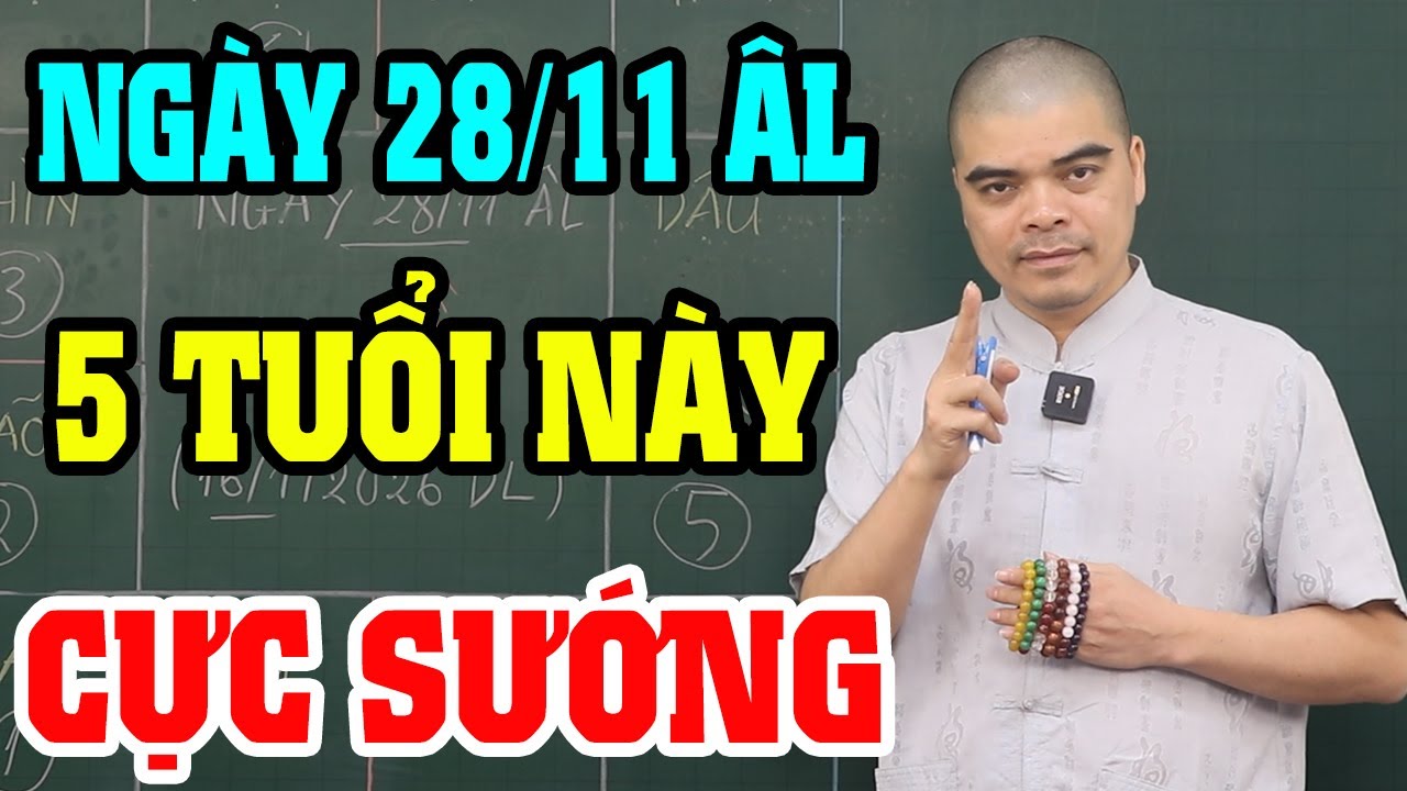 Đúng ngày 28/11 Âm: 5 con giáp hưởng phúc thiên thời, lộc lá nở rộ tưng bừng!