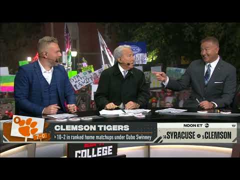 How syracuse can look to slow down clemson in week 8 | college gameday