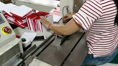 DCB360 double wire binding machine