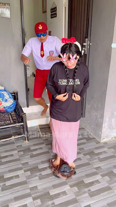 Step on the monkey mask ‼️🤣Part 117