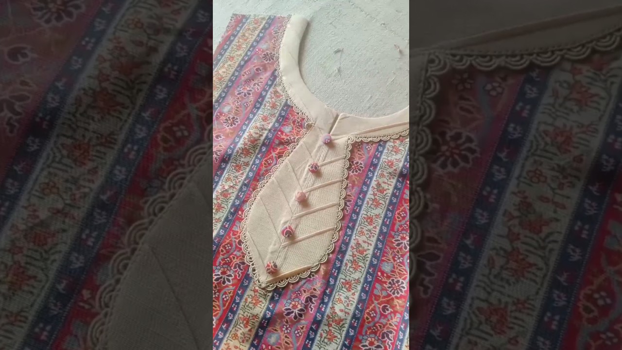 Quick & Stylish Neck Design for Sewing Lovers ✂️ 