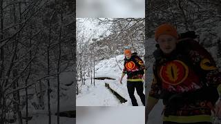 Getting warm on a solo winter camp  #camping  #campfire  #wildcamping   #wintercamping