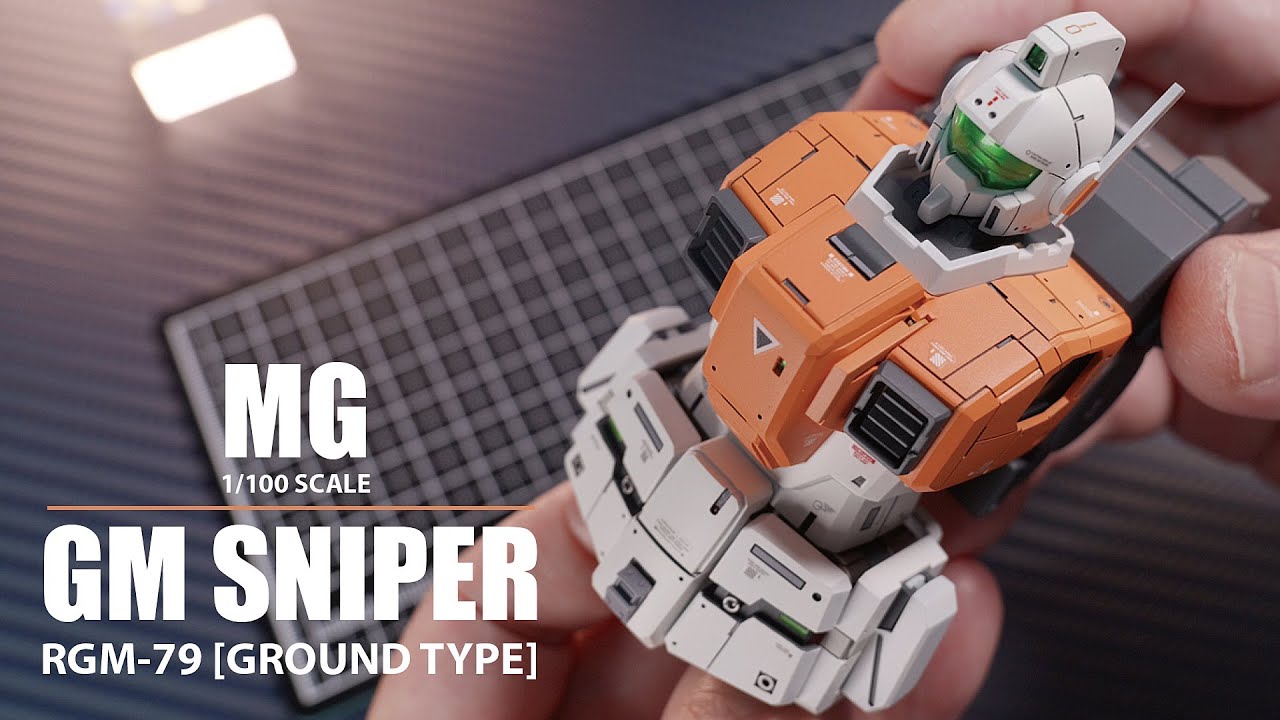 FULL BUILD EP1 - (MG 08소대 육전형 짐 스나이퍼) MG GM GROUND-TYPE SNIPER RGM-79[G] #gundam #건담조립