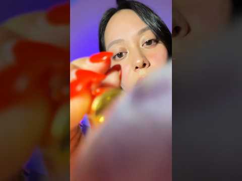ASMR jade rolling your face 💜✨ (personal attention, tapping)