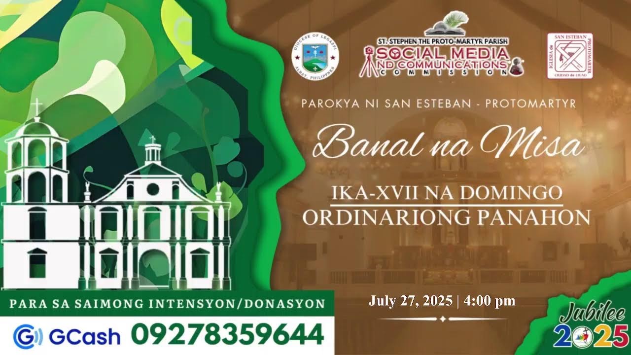 BANAL NA MISA | IKA-XVII NA DOMINGO KAN ORDINARIONG PANAHON
