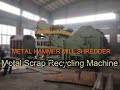 Metal Waste Management Metal shredder Metal scrap Recycling Machine