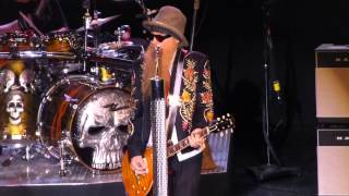 "Certified Blues & Chartreuse" ZZ Top@American Music Theatre Lancaster, PA 5/13/13 La Futura Tour