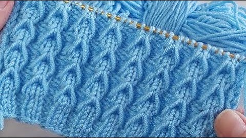 СУПЕР ОБЪЕМНЫЙ УЗОР СПИЦАМИ ДЛЯ ВЯЗАНИЯ БЕРЕТОВ, ШАПОК, КАРДИГАНОВ. Описание круговое вязание.