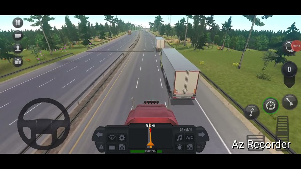 Relaxing Truck Drive 🤝