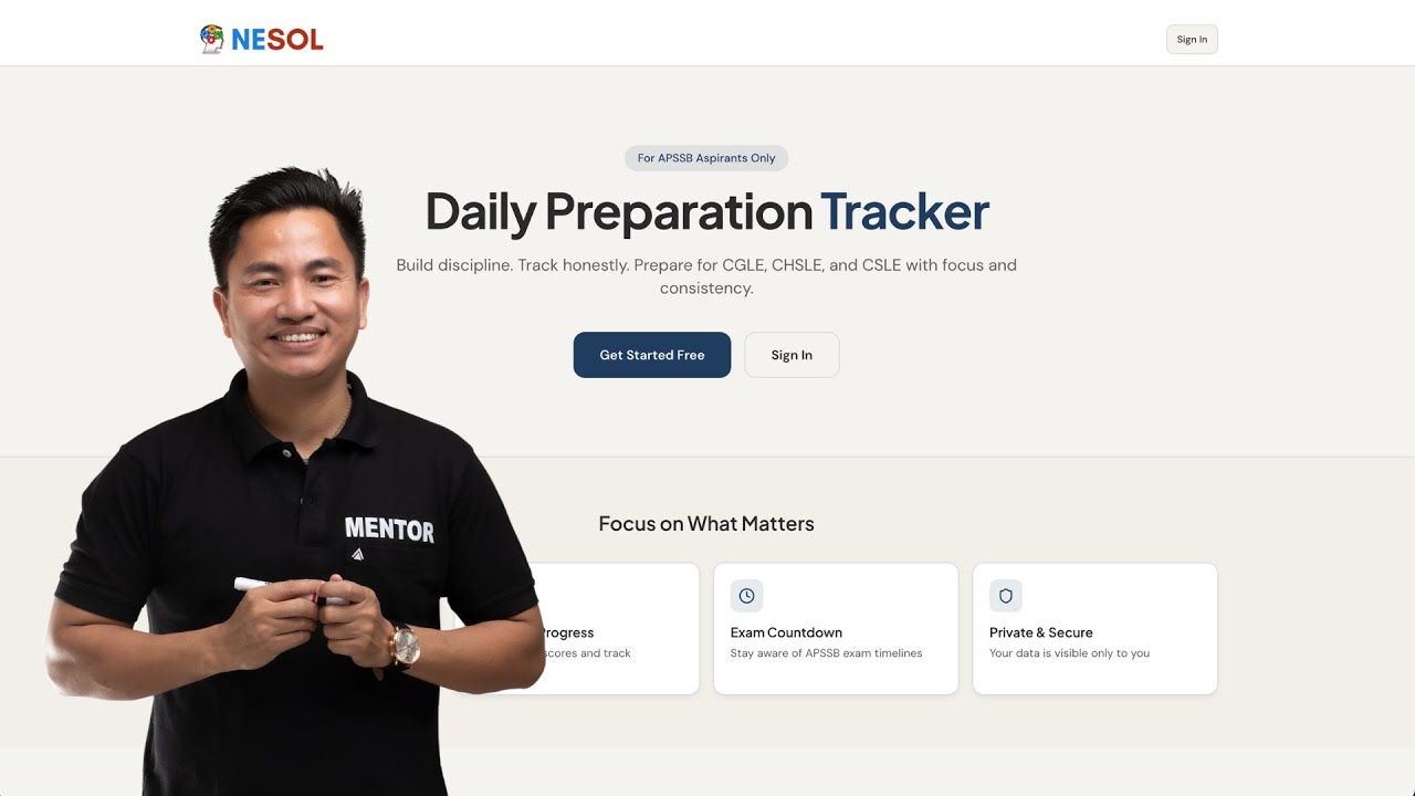 How to Use APSSB Daily Preparation Tracker | Step-by-Step Tutorial