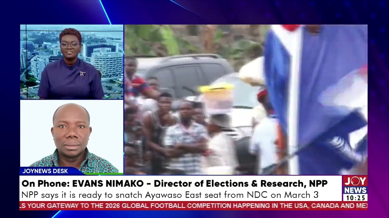 On March 3, the people of Ayawaso East will vote massively for Yusif Baba Ali - Evans Nimako.