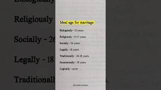 Ideal age for marriage #selfgrowth #dating #relationships #booksformindsets #socialpressure #love