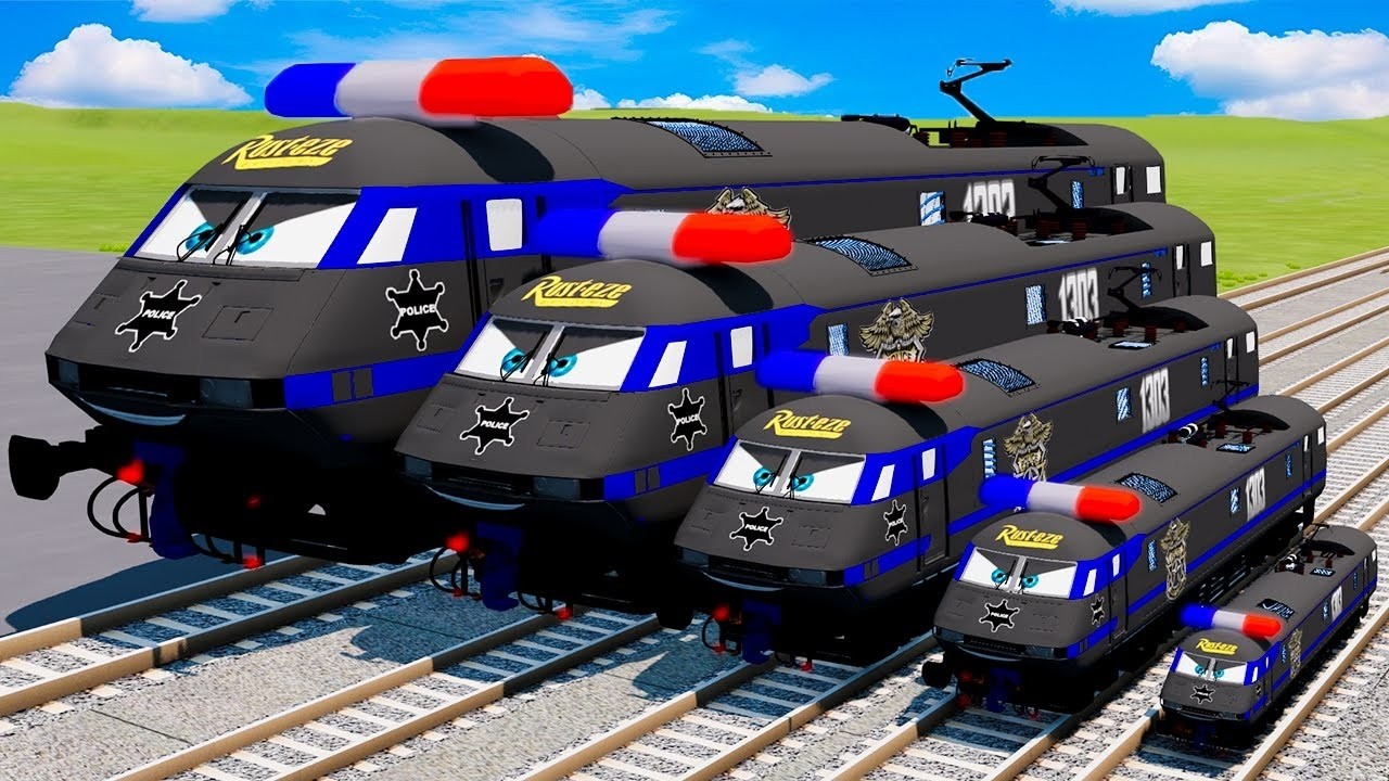 Flatbed Truck Mcqueen  Transportation with Truck - Pothole vs Car #003  - BeamNG.Drive #gta #bng