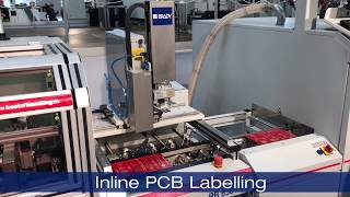 Brady Auto Apply PCB production line Brady Auto Apply PCB production line
