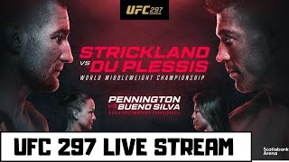 UFC 297 LIVE STRICKLAND VS DU PLESSIS LIVE STREAM \& FULL FIGHT COMPANION