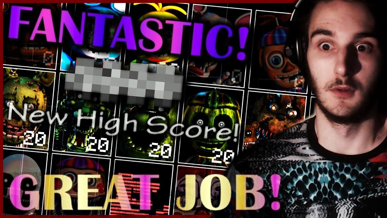 Der deutsche FNAF Gott ist zurück ! (HIGHSCORE PUNKTE) | Ultimate Custom Night (Deutsch/German)