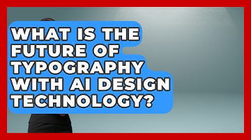 What Is The Future Of Typography With AI Design Technology? - Video And Design Saas Solution