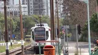 【*指定「慢」動作】港鐵 LRT 南車浦鎮列車(1127) 駛經輕鐵車廠及屯門碼頭站 (司機訓練)