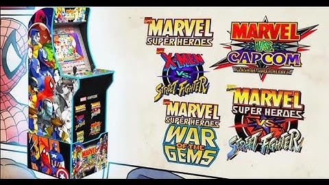 Marvel vs Capcom Arcade1UP Impressions and Review