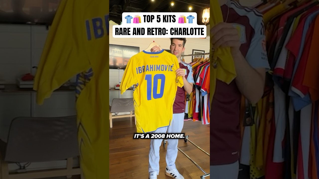 Top 5 Kits at Rare and Retro 👕🛍️