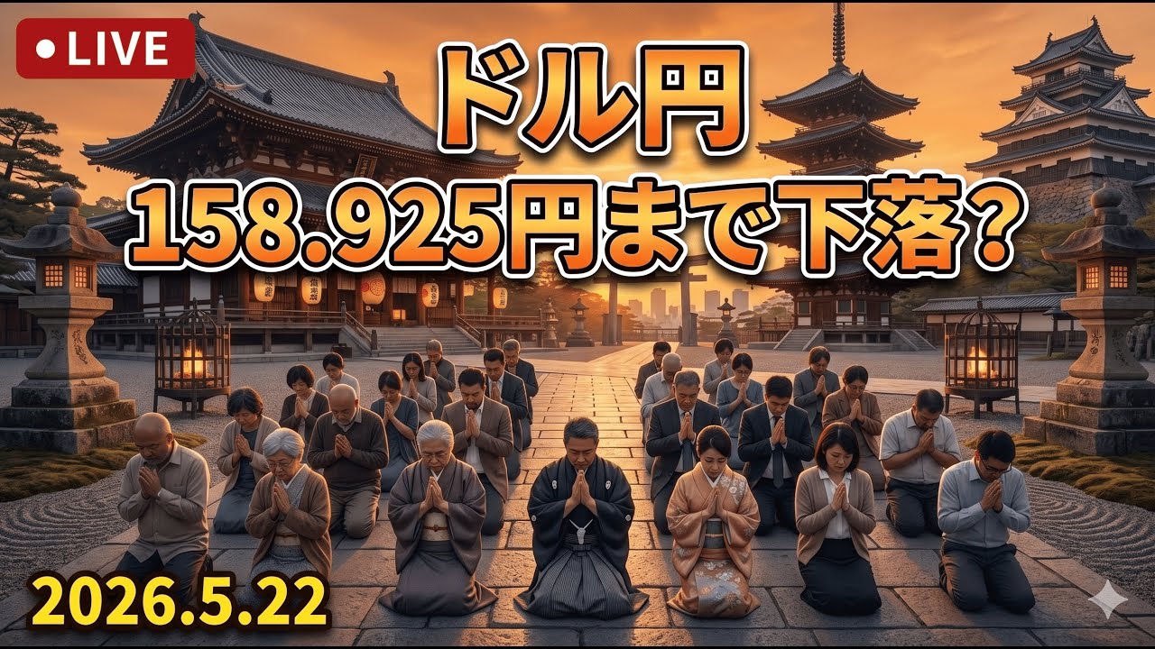 【FX ライブ 配信】ドル円 今後の戦略は？　#379