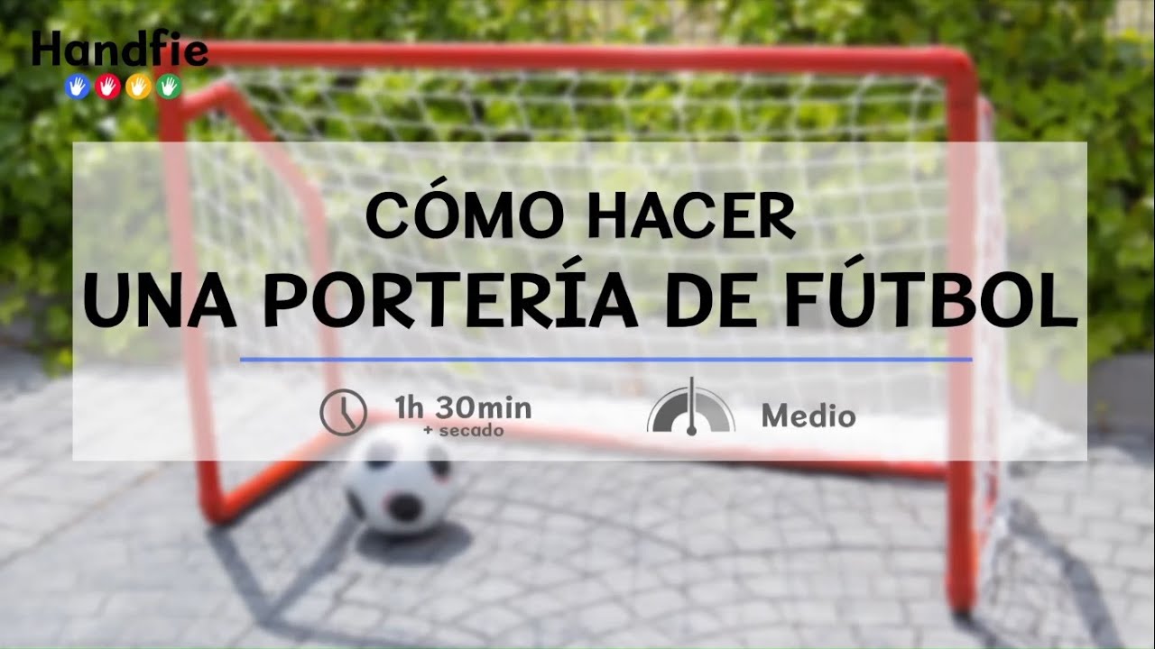 subtítulo Sospechar No autorizado Cómo hacer una portería de fútbol con tuberías · Handfie DIY - YouTube