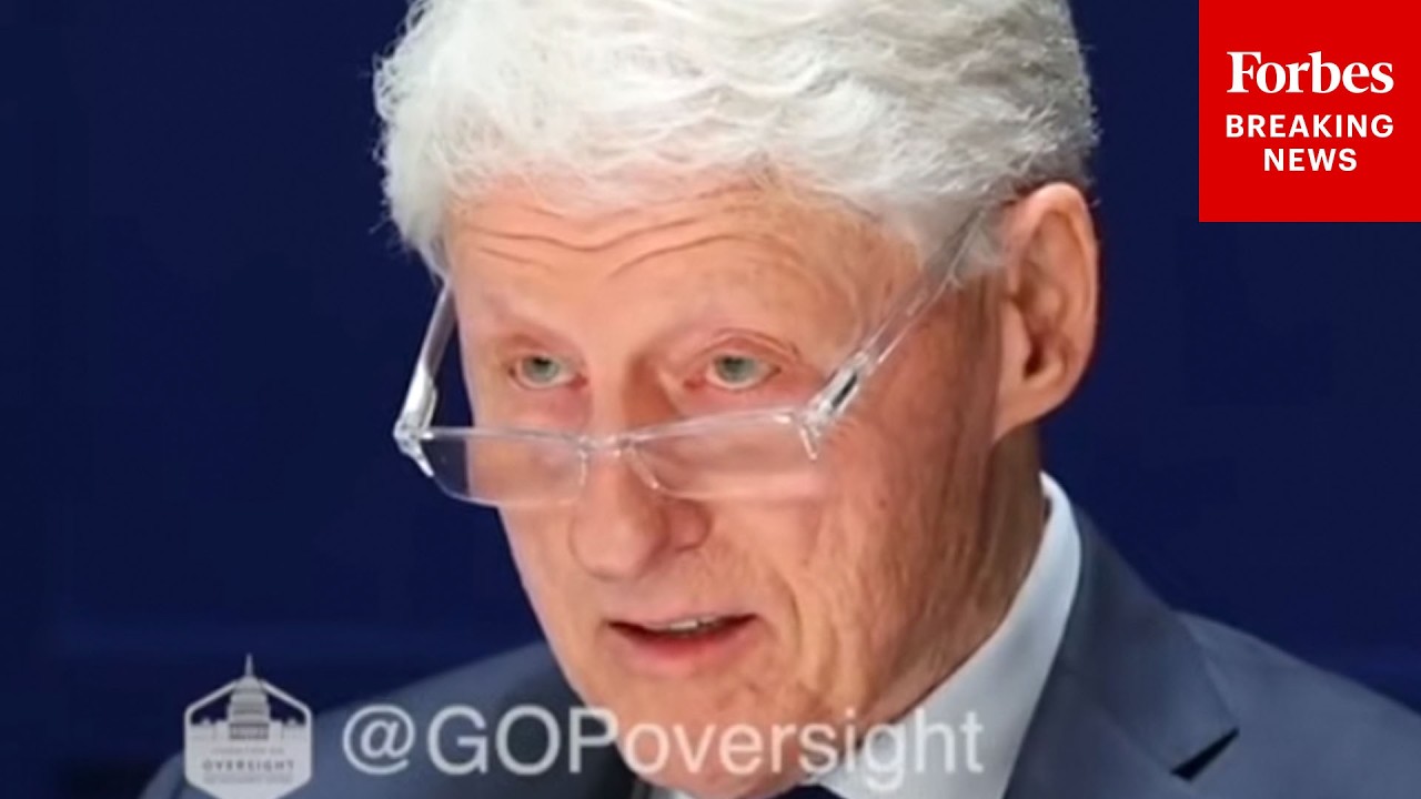 Bill Clinton Asked To Explain Epstein's 17 Reported Visits To The White House During Presidency