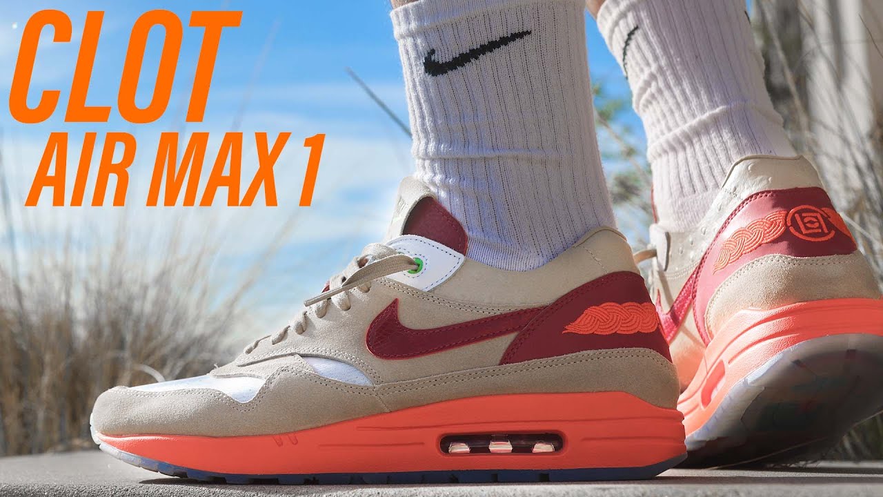 Clot Air Max 1 Kiss of Death 2021 Review and On Feet [Better than