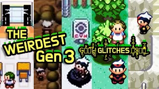 The Strangest Gen 3 Glitches You May Have Never Seen or Heard Of!