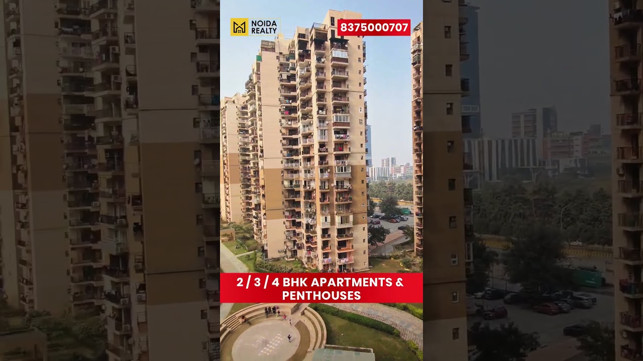 4 BHK Apartment For Sale in Noida Expressway | Logix Blossom County | Ready to Move