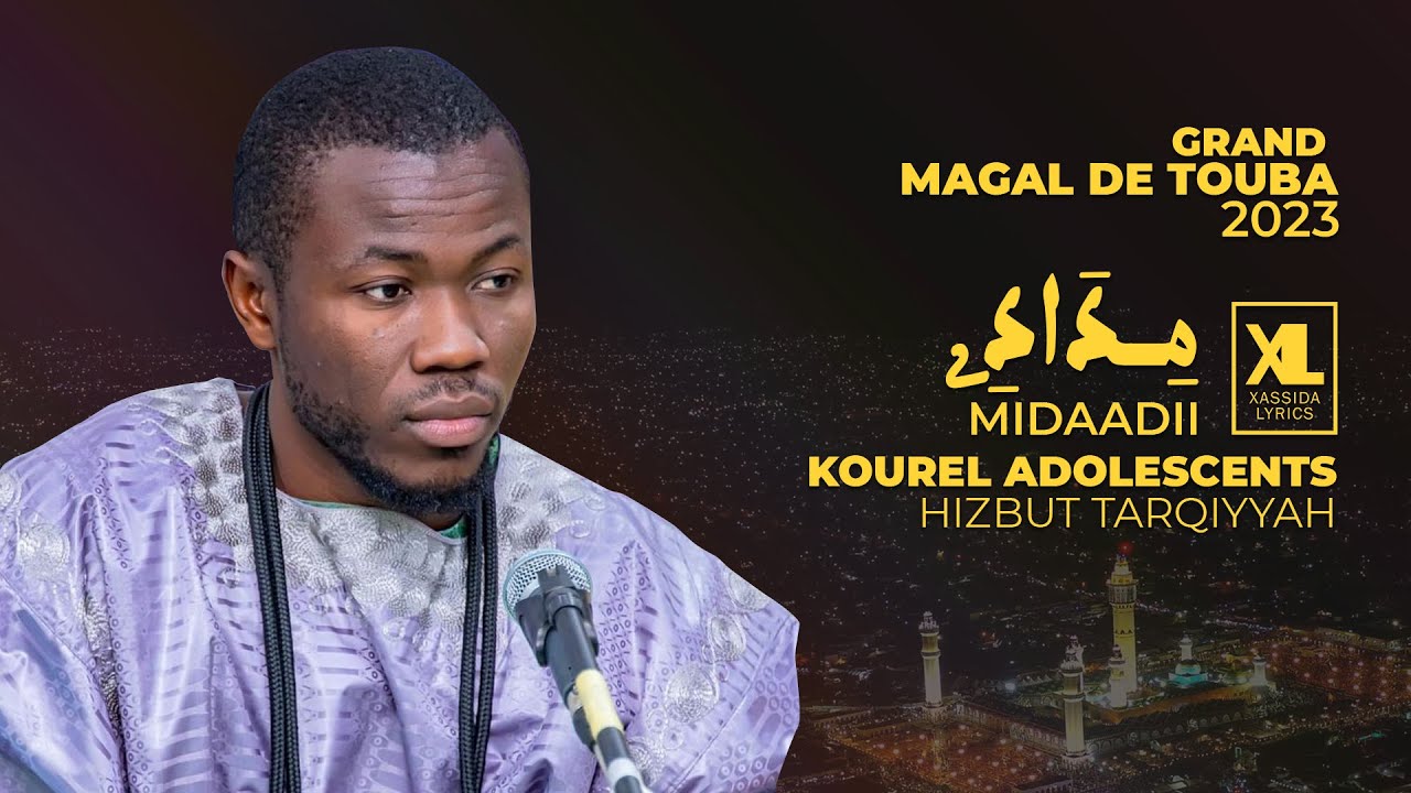 Midaadii par HT Kourel Adolescent (Grand Magal Touba 2023) - YouTube