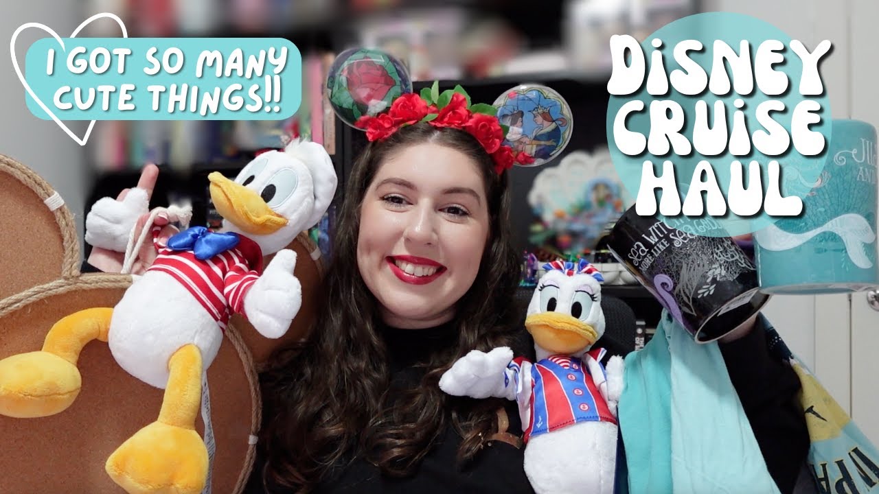 HUGE Disney Cruise Haul 💸🚢 AUSSIE Disney Wonder merch - shirts, pins, mugs + more 🏰