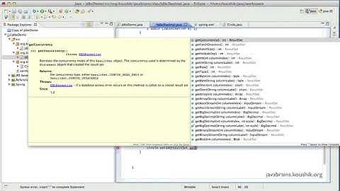 Spring Tutorial 41   Implementing RowMapper