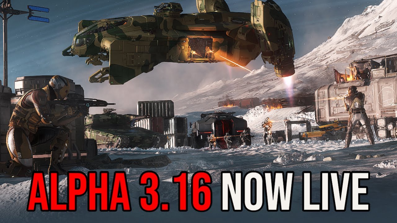 Star Citizen Alpha 3.16 NOW LIVE - What You Need To Know!