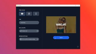 Handclaps | Intuitive video creation app for hip hop beats | Version 1.1.0 screenshot 3