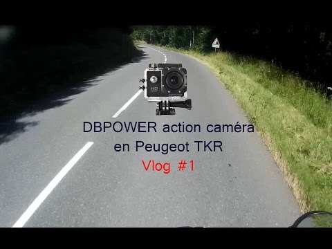 ScooterVlog #1 | Test de la DBPower action caméra en TKR .