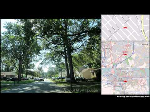 Raby Rd (Virginia) to Coral Ave (South Norfolk) via Indian River