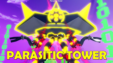 RAINBOW PARASITIC TOWER!! New Crafted Divine Pet in Clicker Simulator Roblox UPDATE 10 HACKER ISLAND