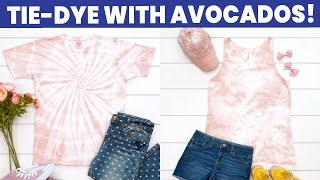 How To Make Natural Tie Dye Using Avocados : NPR