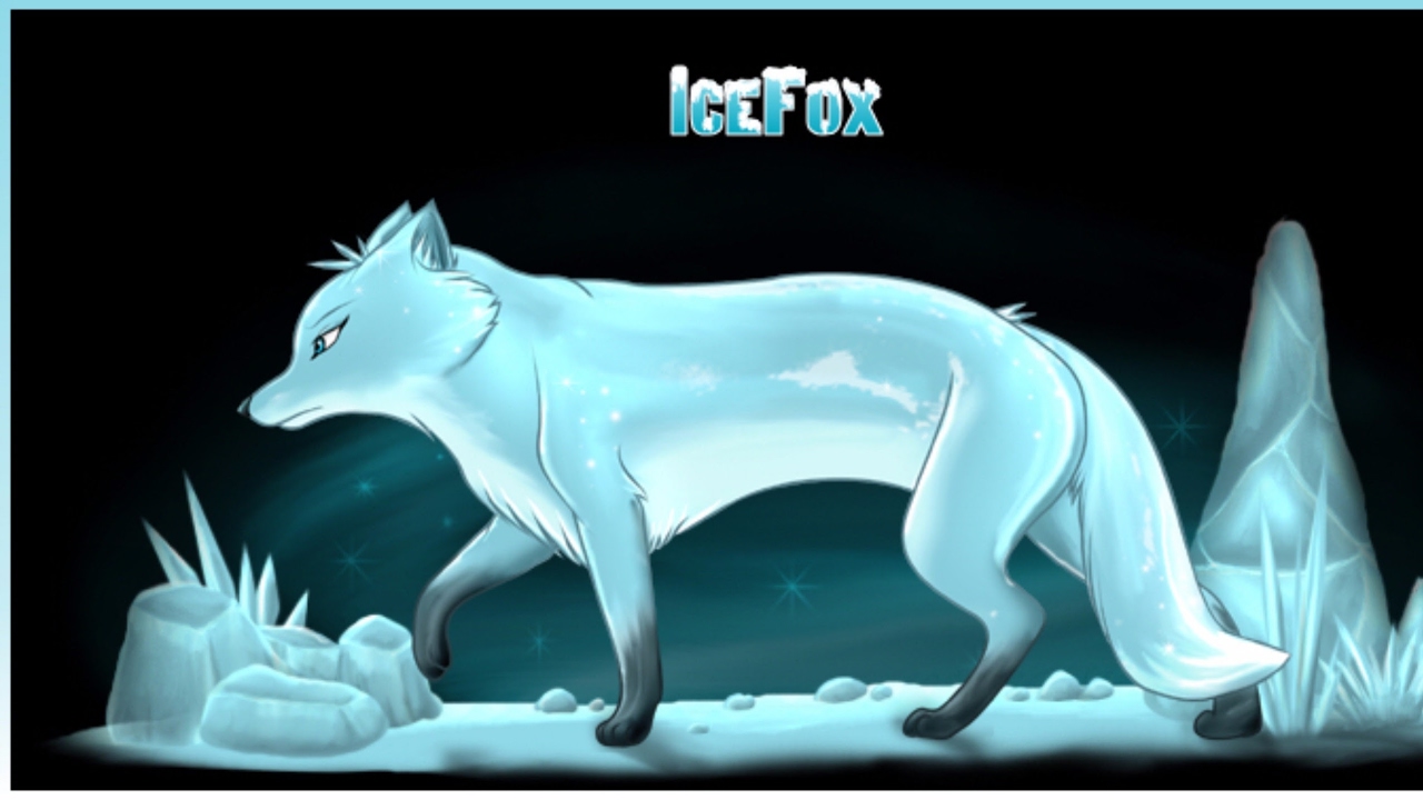 Ice fox. Ледяная лиса. Ледяные волки. Ледяной волк арт. Ледяной Лисенок.