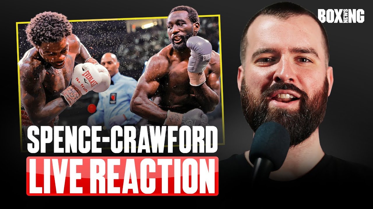 Crawford Beats Spence! Post-Fight LIVE
