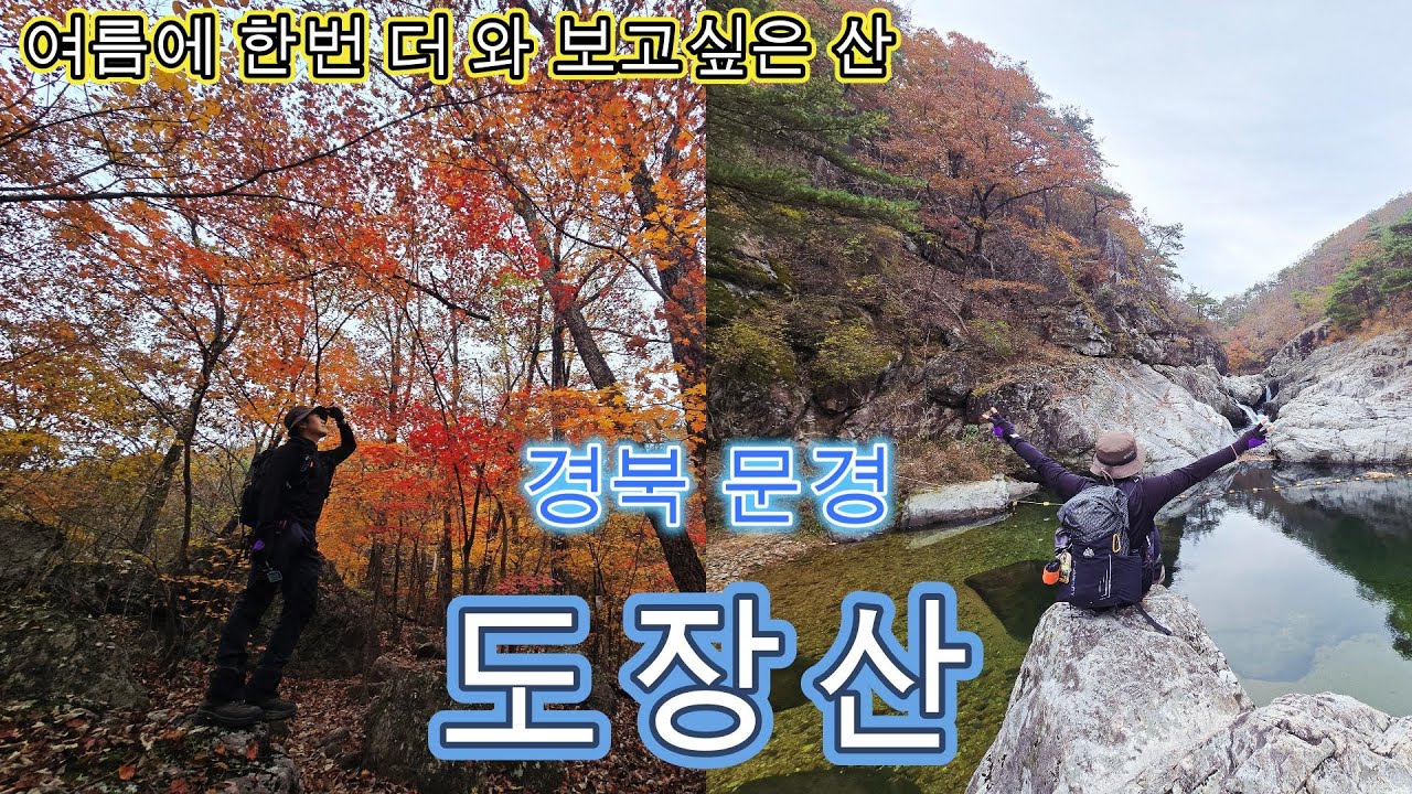 경북 문경의 단풍 맛집 산행지 문경 찐 마지막 단풍산행 영상 #경북 #문경 #도장산 #용추교 #단풍 #은행나무 #심원사 #쌍용폭포 #가을단풍 #가을산행