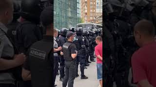 Протест под админсудом в Харькове 18.06.2020