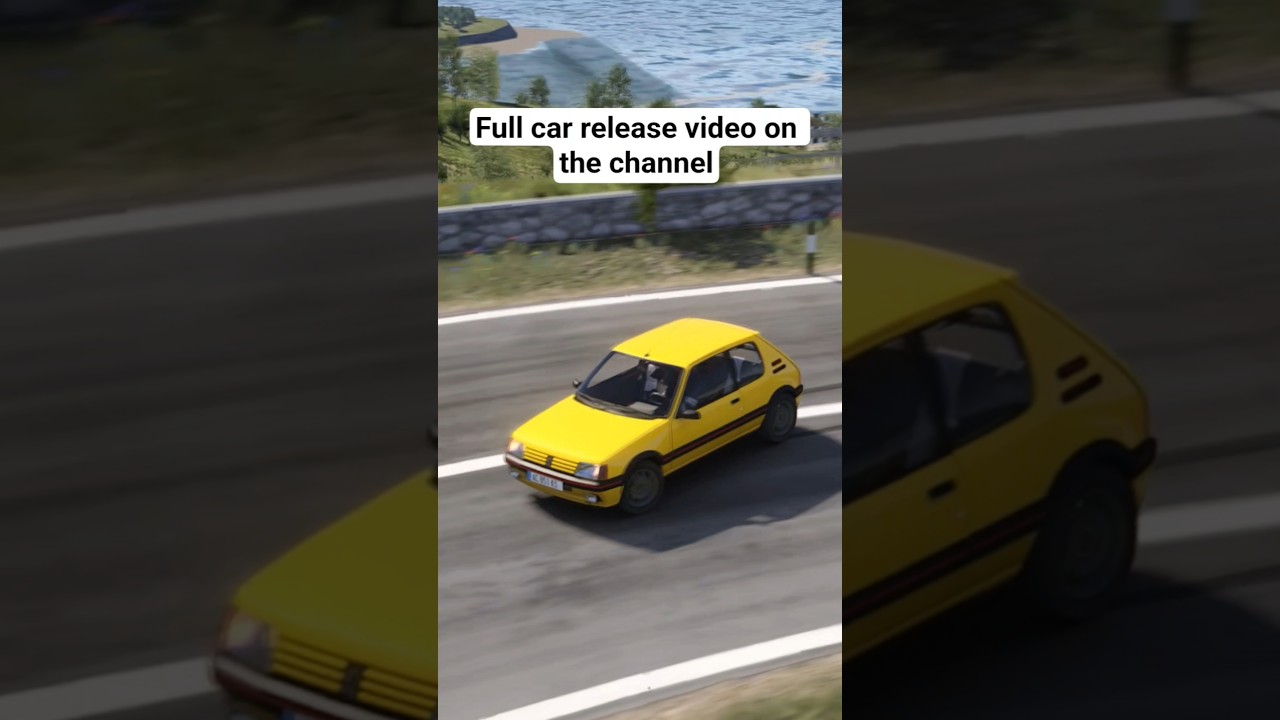 Peugeot 205 GTI TOLMAN #carmods #gaming #racing #assettocorsa  #simracing