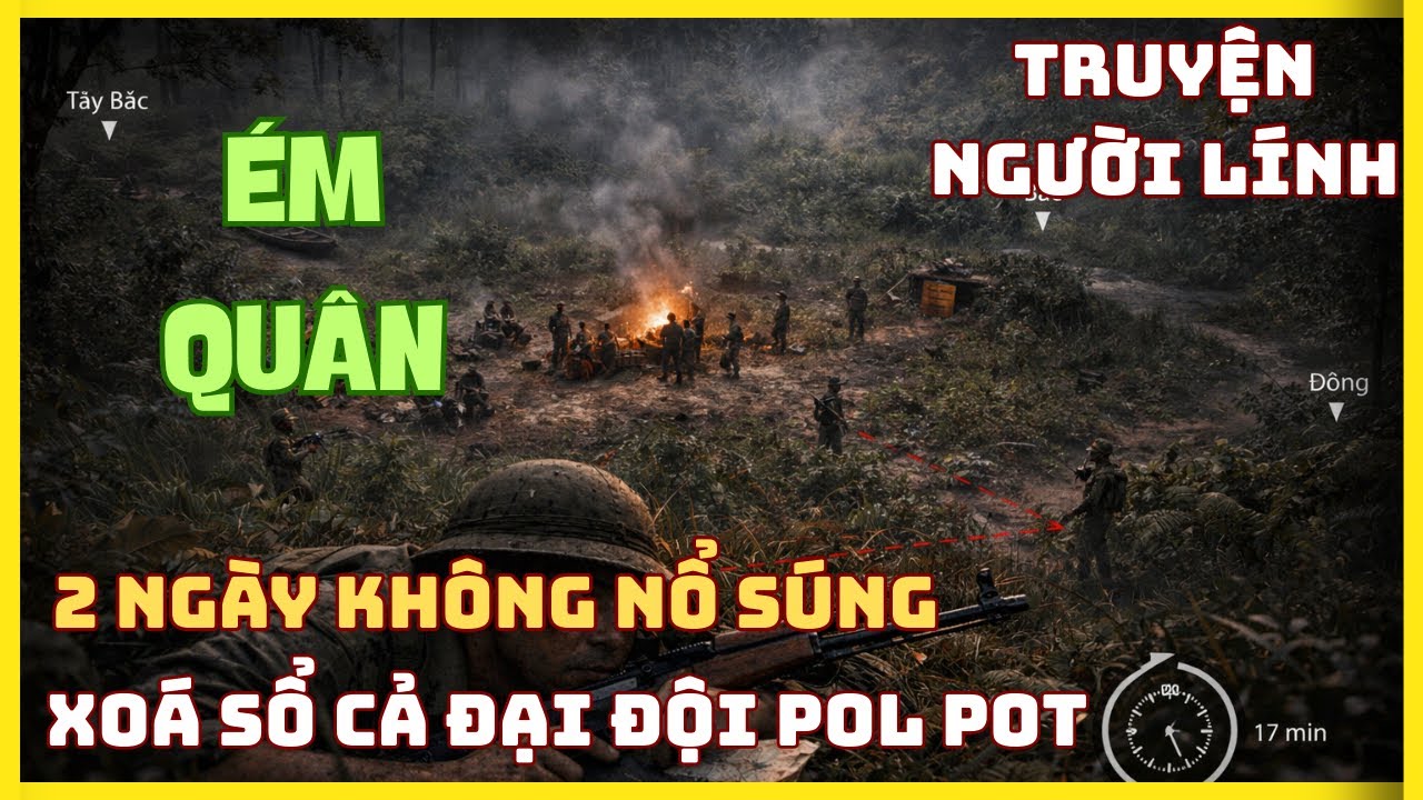 Chiến Thuật Chiến Trường - ÉM QUÂN 2 Ngày Đêm TIÊU DIỆT Cả Đại Đội TINH NHUỆ Pol Pot | 1979