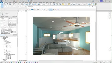 Revit MEP 2 level house Electrical Lighting Circuits