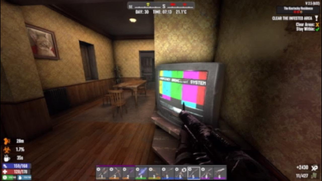 Before horde night 7 Days to Die 2.5