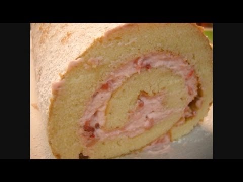 How to Make Strawberry Cloud Mousse Cake Roll: Noreen's Kitchen