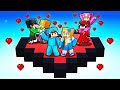 Omz  crystal on one heart in minecraft with crazy fan girl