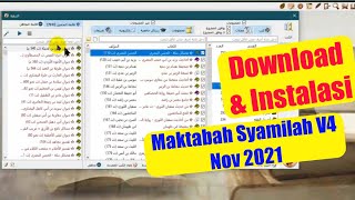 Download Dan Instalasi Maktabah Shamilah V 4 2021 1443H || versi ringan 207 MB